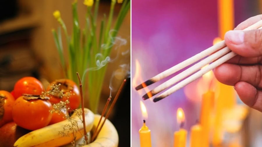  Gia chủ có thể chọn các khung giờ đẹp trong ngày để thắp hương Rằm tháng 6 nhuận.