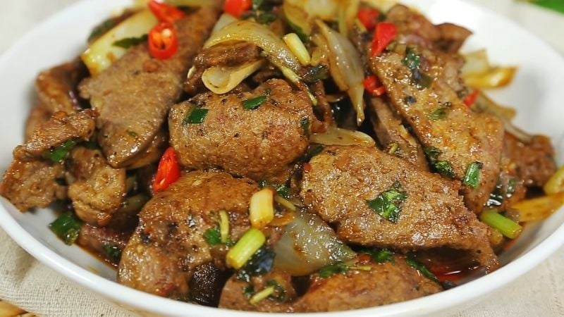  Gan heo có chứa lượng lớn vitamin A – một chất chống oxy hoá mạnh mẽ