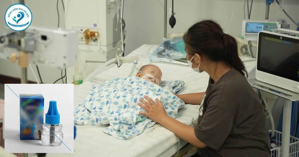  Bệnh nhi đang được điều trị tại bệnh viện - Ảnh BVCC