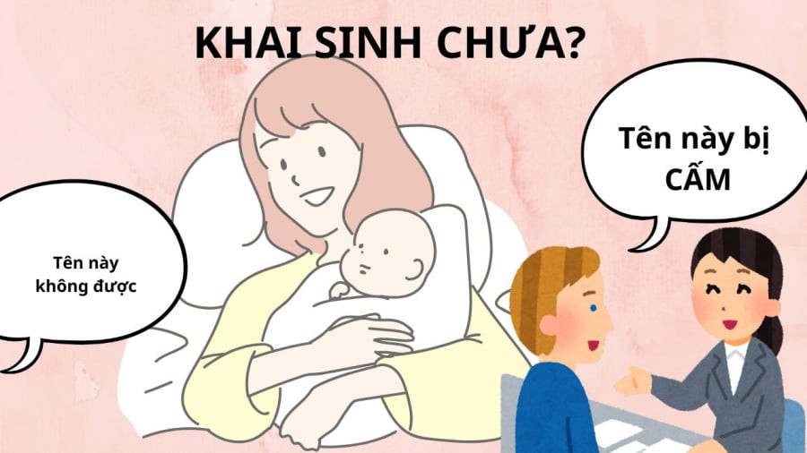  Luật pháp có những quy định về đặt tên