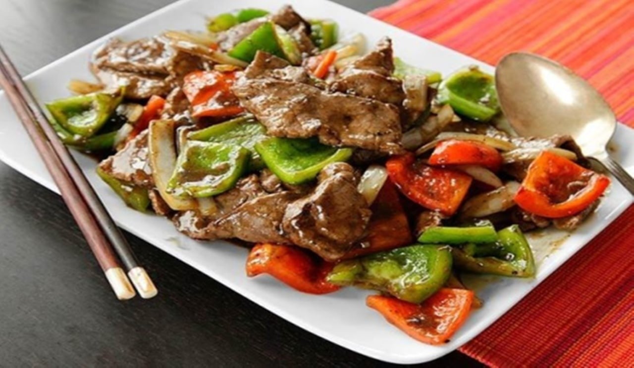  Món bò xào tiêu thơm ngon hoàng thành