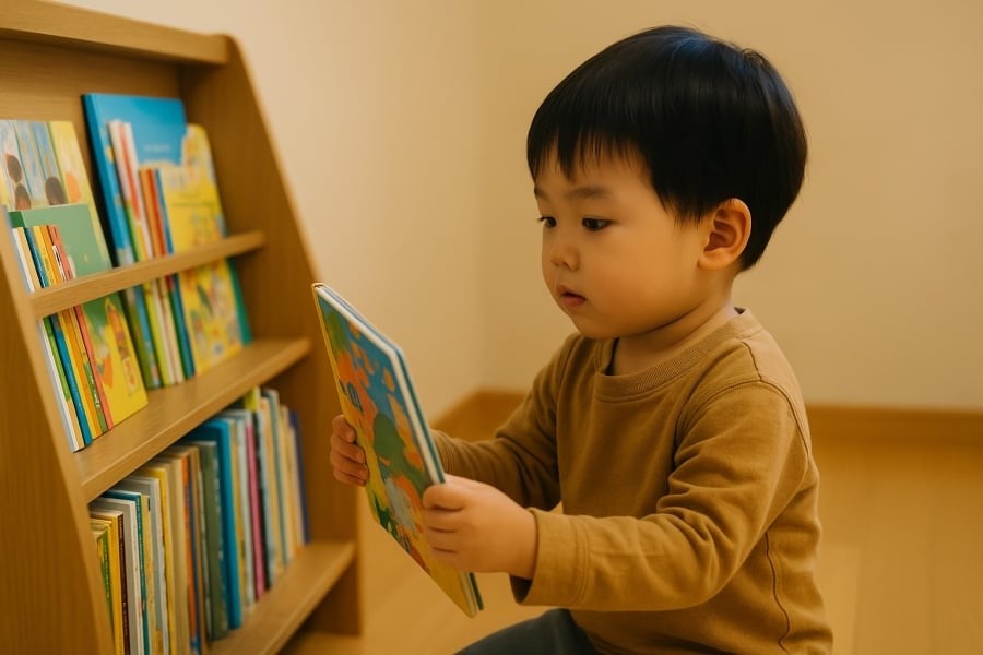  Hình thành thói quen đọc sớm giúp trẻ yêu sách và tự tin học tập.