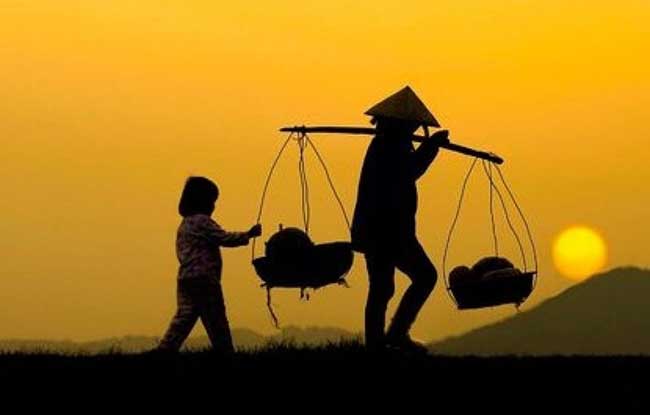  Tình mẫu tử là thứ tình cảm thiêng liêng. Ảnh minh họa