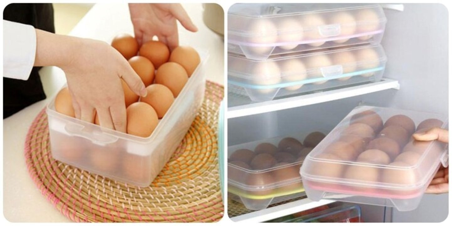  Để quá nhiều trứng trong tủ lạnh. (Ảnh minh họa)