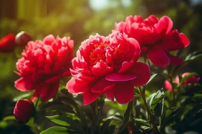 Hoa mẫu đơn được coi là biểu tượng của sự giàu sang. Ảnh minh họa