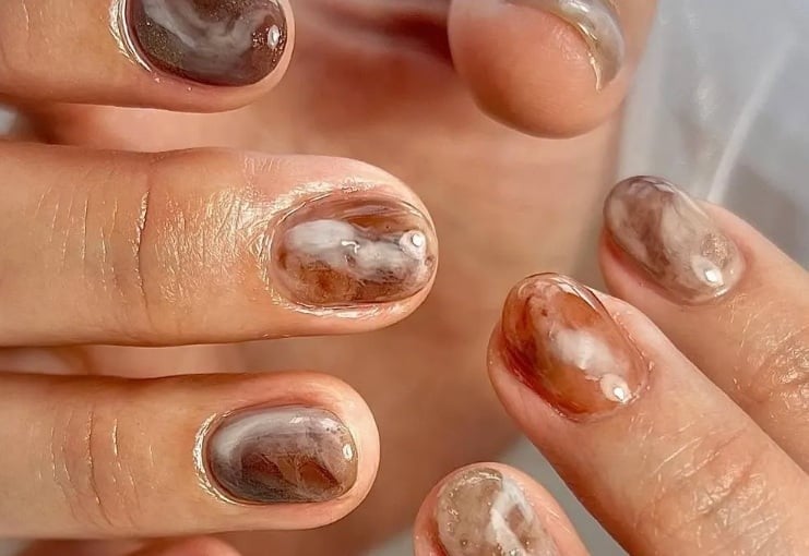  Hiệu ứng loang màu cùng bảng sắc Thu mang đến sự nhẹ nhàng