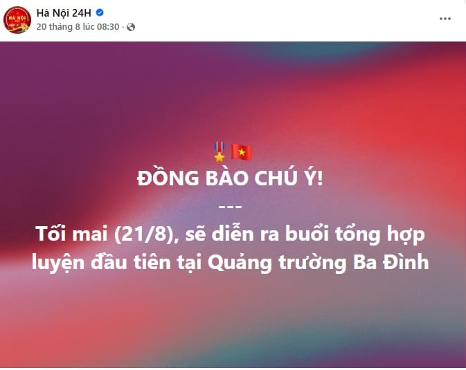 Ảnh: Facebook