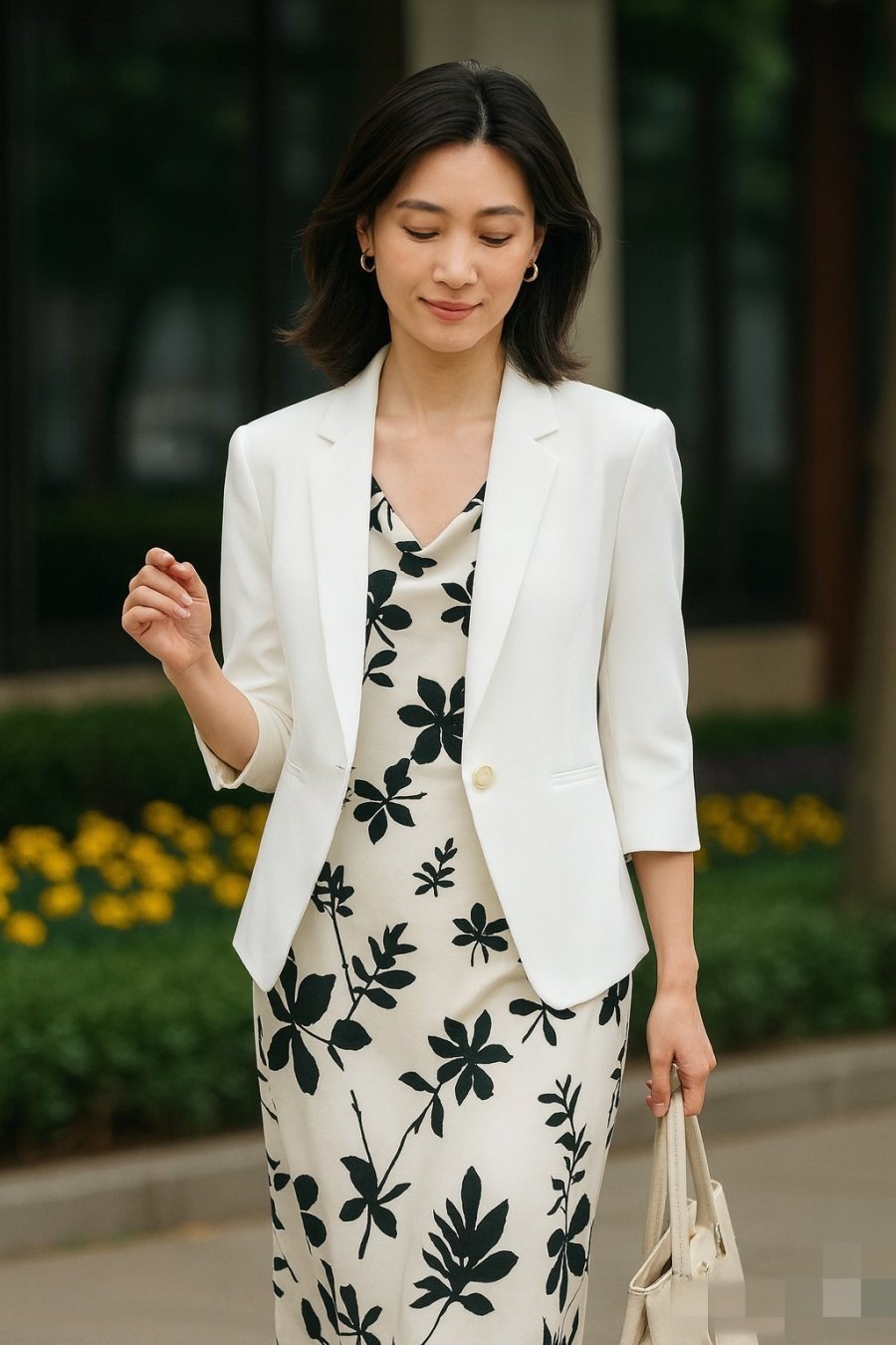 Blazer dáng ngắn – bí quyết trẻ hóa phong cách, vừa hiện đại, vừa giữ trọn nét thanh lịch.