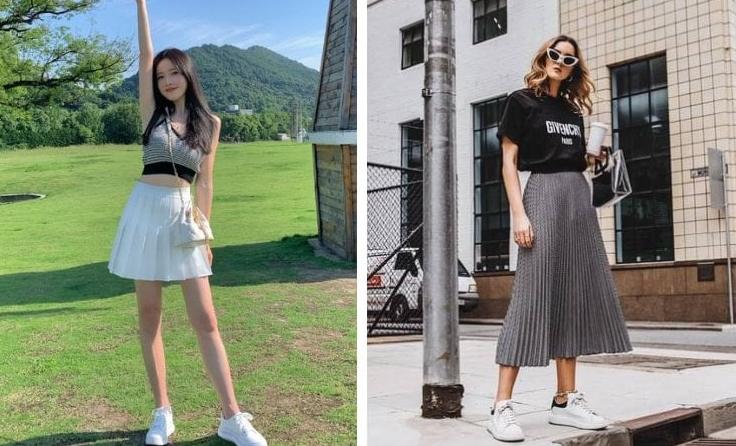 Các nàng nên ưu tiên các kiêu giày đơn giản, gọn gàng thay vì các kiểu đế cao nhiều chi tiết.