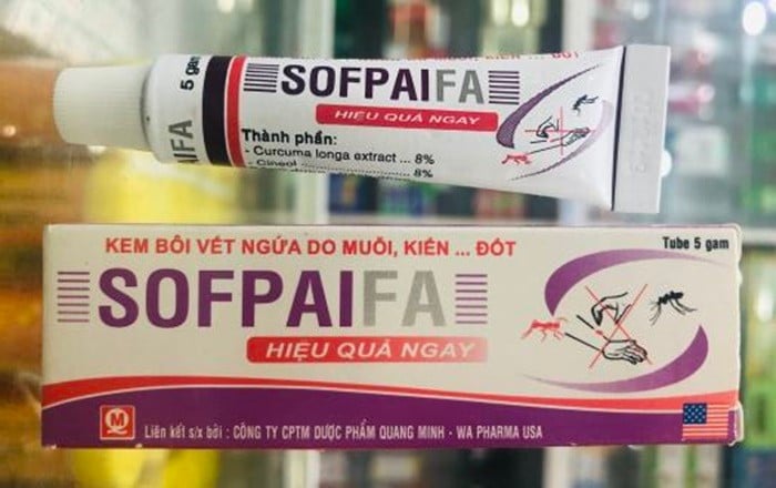 Sản phẩm Kem bôi Sofpaifa - Hộp 1 tuýp 5g/ Ảnh thefaceholic.com