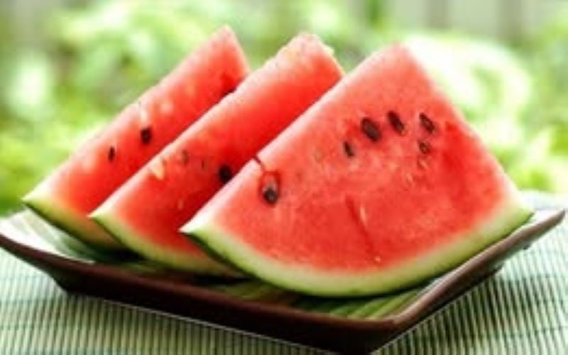 Dưa hấu bảo vệ da mùa nắng - Ảnh BSCC