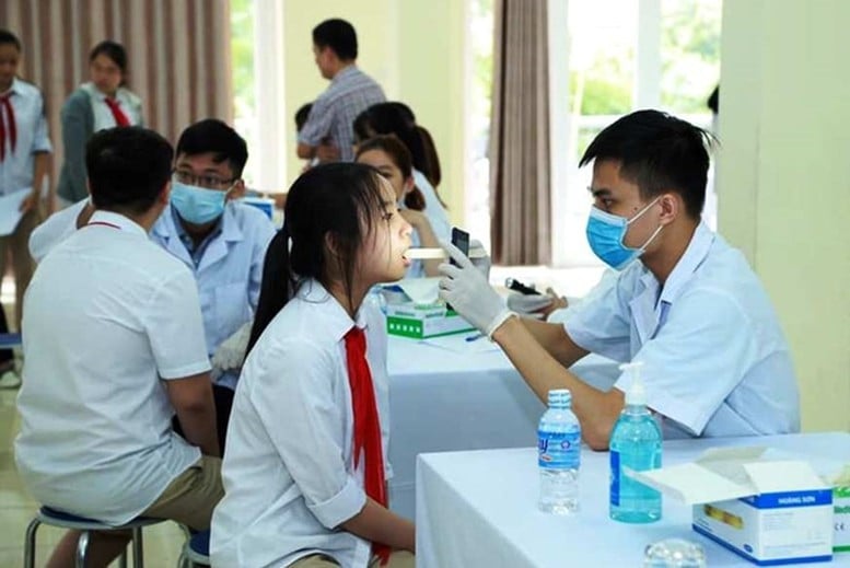 Tỷ lệ HSSV tham gia BHYT tăng dần qua các năm/Ảnh baochinhphu.vn