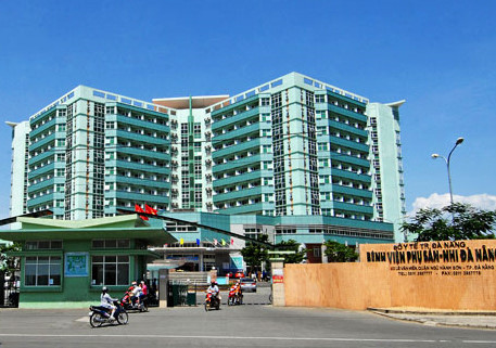 Bệnh viện Phụ sản - Nhi Đà Nẵng, nơi cháu Long được chuyển đến điều trị. Ảnh: B.V.