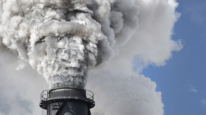  Năm 2018, khí quyển hứng hàng chục tấn CO2. Ảnh PBS