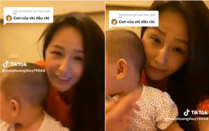  Video Mai Phương Thuý và em bé gây nhiều tranh cãi.