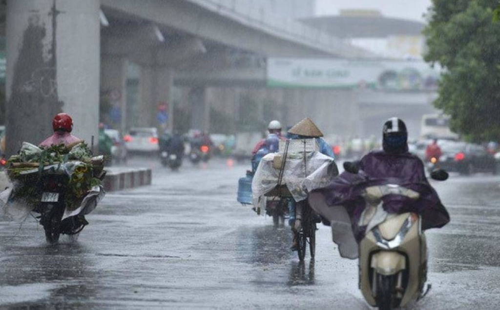 Dự báo thời tiết ngày 20/8/2023: Hà Nội có mưa rào và đông, đề phòng xảy ra lốc, sét. Ảnh: Internet 