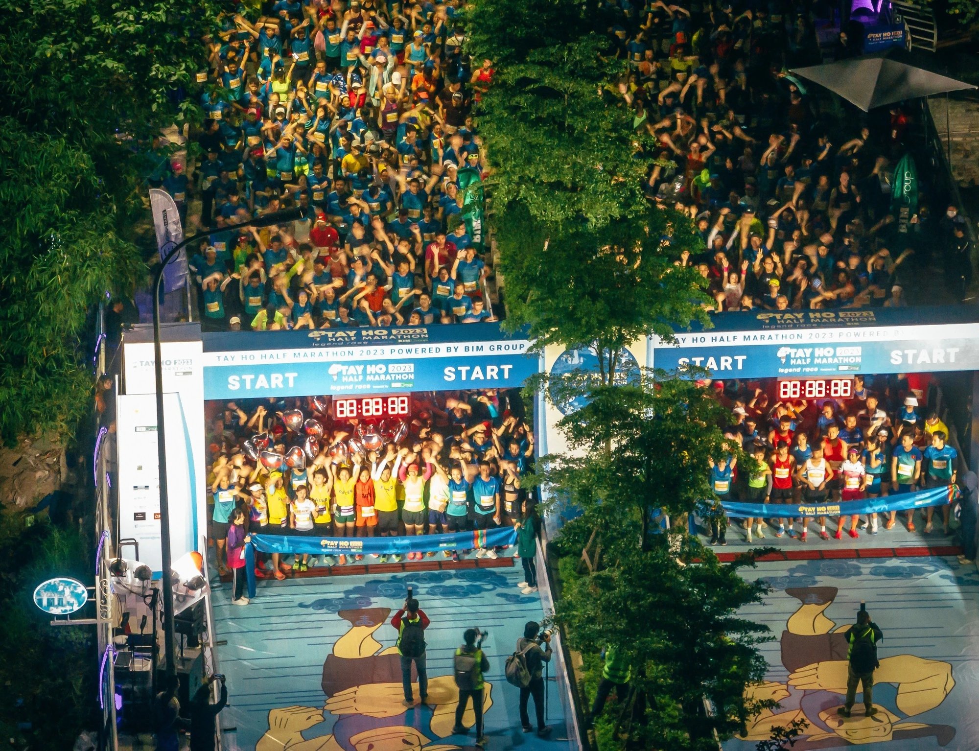  Giải chạy Tay Ho Half Marathon 2024 thu hút gần 5.000 người tham gia (Ảnh: BTC)