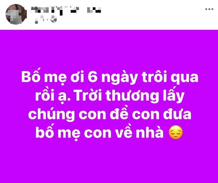  Cô con dâu mong tin cha mẹ - Ảnh: Báo Thanh Niên