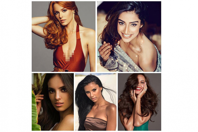 Ngoài Meenakshi Chaudhary, top 5 Hoa hậu của các hoa hậu năm 2018 còn gồm có Tamaryn Green, Catriona Gray, Maeva Coucke và Vanessa Ponce de Leon.