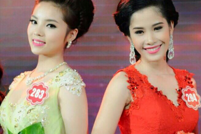 Hình ảnh Nam Em khi tham gia cuộc thi Hoa hậu Việt Nam 2014. Ảnh: FBNV