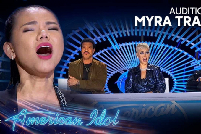 Trong tập 1 American Idol 2019 vừa lên sóng, thí sinh đến từ Việt Nam - Trần Minh Như gạ gục cả ba vị giám khảo. Ảnh: Một thế giới