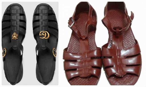 Trước đó, thương hiệu hàng đầu nước Ý cũng tung ra mẫu sandal với giá hơn 11 triệu đồng giống với dép bộ đội của Việt Nam chỉ có 70 ngàn đồng. 