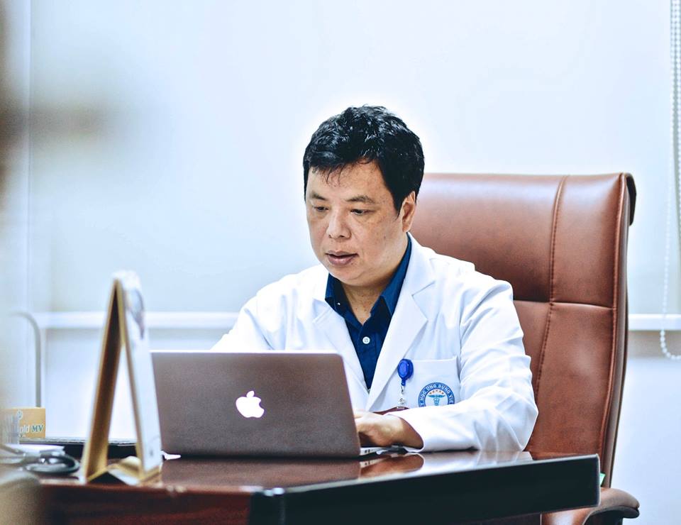 TS.BS Trương Hồng Sơn, Phòng khám dinh dưỡng VIAM, Viện Y học ứng dụng. Ảnh: BSCC 
