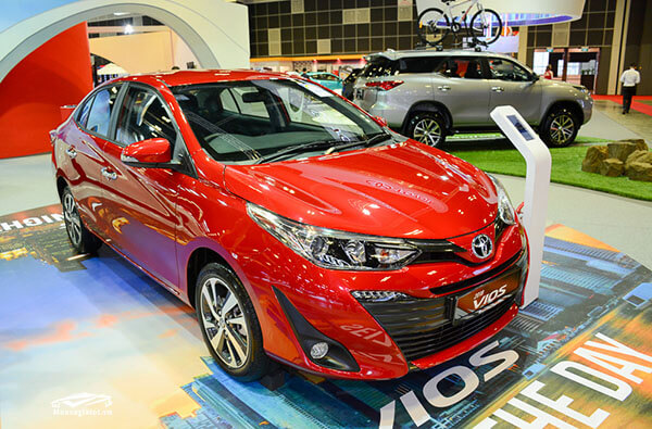 Giá xe ôtô hôm nay 7/10: Toyota Vios 2019 có giá 531-606 triệu đồng.