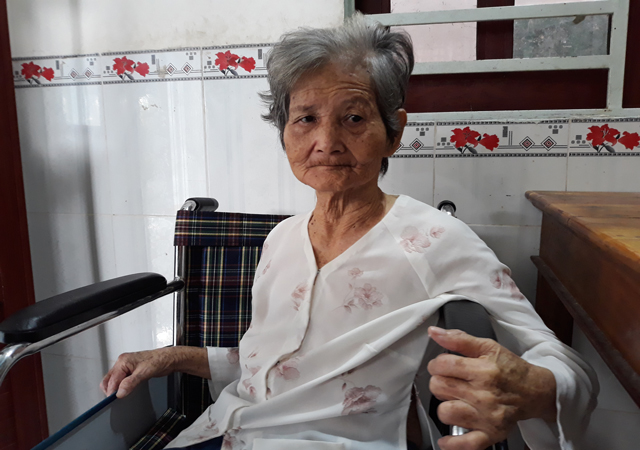  Bà Hà Thị Nga - nhân chứng sống trong cuộc tấn công, giết người dã man của quân lính Pôn Pốt.