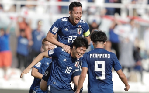 Nhật Bản trình diễn lối đá rất thực dụng ở Asian Cup 2019 (Ảnh: AFC). 