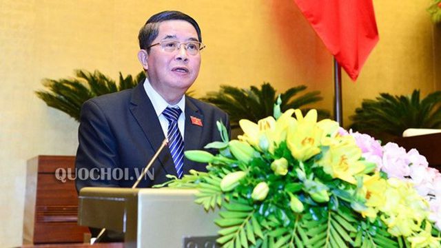  Ông Nguyễn Đức Hải - Chủ nhiệm Uỷ ban Tài chính - Ngân sách của Quốc hội (ảnh: quochoi.vn)